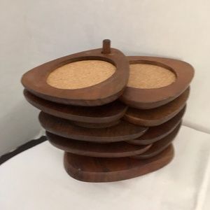 Wood and Cork COASTERS
